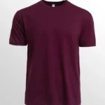 Image of NORTH HARBOUR T-Shirt, NHR 1100 Soft Touch Round Neck T-Shirt in Maroon