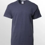 Image of GILDAN Ultra Cotton T Shirt, GILDAN 2000 Unisex Round Neck Adult T-Shirt in Heather Navy