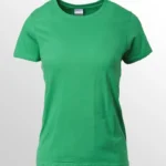 Image of GILDAN Premium Cotton T Shirt for women, GILDAN 76000L Ladies T-Shirt in Irish Green