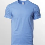 Image of GILDAN Premium Cotton T- Shirts, GILDAN 76000 Unisex Round Neck T-Shirts in Caroline Blue