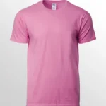 Image of GILDAN Premium Cotton T Shirts, GILDAN 76000 Unisex Round Neck T-Shirts in Azalea