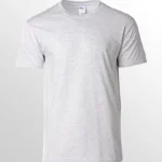 Image of GILDAN Premium Cotton T- Shirts, GILDAN 76000 Unisex Round Neck T-Shirts in Ash Grey