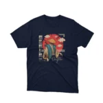 Apparel by Cetakshop Ronin Drifter Graphic Tee - for the wandering spirit. in Navy.