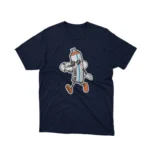 Apparel by Cetakshop Retro Spray Bottle Cartoon Graphic Tee - unique and playful apparel in Navy