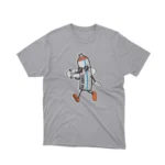 Apparel by Cetakshop Retro Spray Bottle Cartoon Graphic Tee - unique and playful apparel in Sport Grey