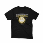 Embrace the urban edge with Apparel by Cetakshop's 'Street Urban Authentic Wear' graphic tee, the essence of street style Graphic tees fashion on Black fabric.