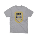 A Sport tee with 'Gym is My Life' text, inspiring fitness enthusiasts, from Apparel by Cetakshop.