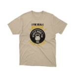 A Sand tee with 'The Real Workout' encouragement, for the relentless, by Apparel by Cetakshop.