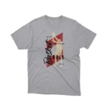 A Sport tee depicting a vintage basketball player, from Apparel by Cetakshop, for those who love the game.
