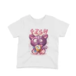 Fishy Fun Tee by Apparel by Cetakshop. A playful cat with fish on a kids White t-shirt, for a swimmingly good look.