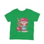 Enchanting Irish Green t-shirt for kids with a love potion design, brought to you by Apparel by Cetakshop, for a magical addition to your little one's attire.