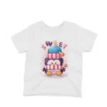 Dreams Penguin Tee by Apparel by Cetakshop. A dreamy penguin with nightcap on a kids White t-shirt, ideal for bedtime or comfy play.