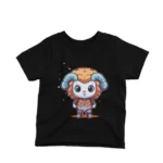 Astronaut Sheep Tee by Apparel by Cetakshop. Astronaut Sheep kids t-shirt design from Apparel by Cetakshop on a black tee.