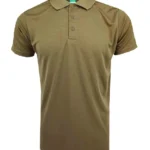 Image of Panbasic Microfiber Polo, P703 AIRtec Quick Dry Polo (UNISEX)  in Khaki