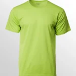 Image of Crossrunner Dry Pique Sport T Shirt, CRR 3600 Round Neck T-Shirt in Lime