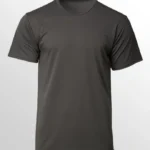 Image of Crossrunner Dry Pique Sport T Shirt, CRR 3600 Round Neck T-Shirt in Charcoal