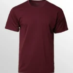 Image of Crossrunner Dry Pique Sport T Shirt, CRR 3600 Round Neck T-Shirt in Maroon