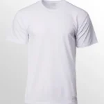 Image of Crossrunner Dry Pique Sport T Shirt, CRR 3600 Round Neck T-Shirt in White