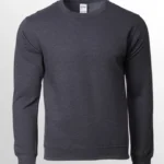 Image of GILDAN Crewneck Sweatshirt, GILDAN 88000 Adult Crewneck Sweatshirt (UNISEX) in Dark Heather