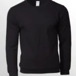 Image of GILDAN Crewneck Sweatshirt, GILDAN 88000 Adult Crewneck Sweatshirt (UNISEX) in Black