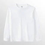 Image of GILDAN HAMMER Long Sleeve T Shirt, GILDAN HAMMER 4HA00 Adult Long Sleeved T-Shirt in 210gsm (UNISEX) in White